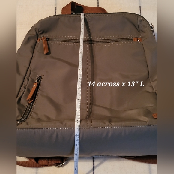 THE SAK Esperato Nylon Vegan Backpack Khacki - Picture 11 of 13